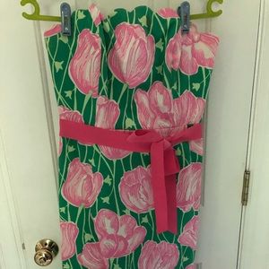 Lilly Pulitzer Strapless Dress